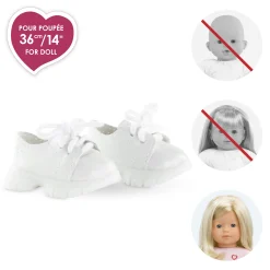 Corolle Baskets Blanches de Sport pour poupée ma New
