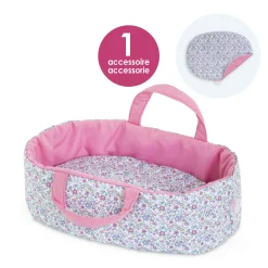 Corolle Bébé Calin Capucine et Couffin Floral New