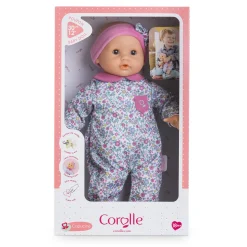 Corolle Bébé Calin Capucine et Couffin Floral New