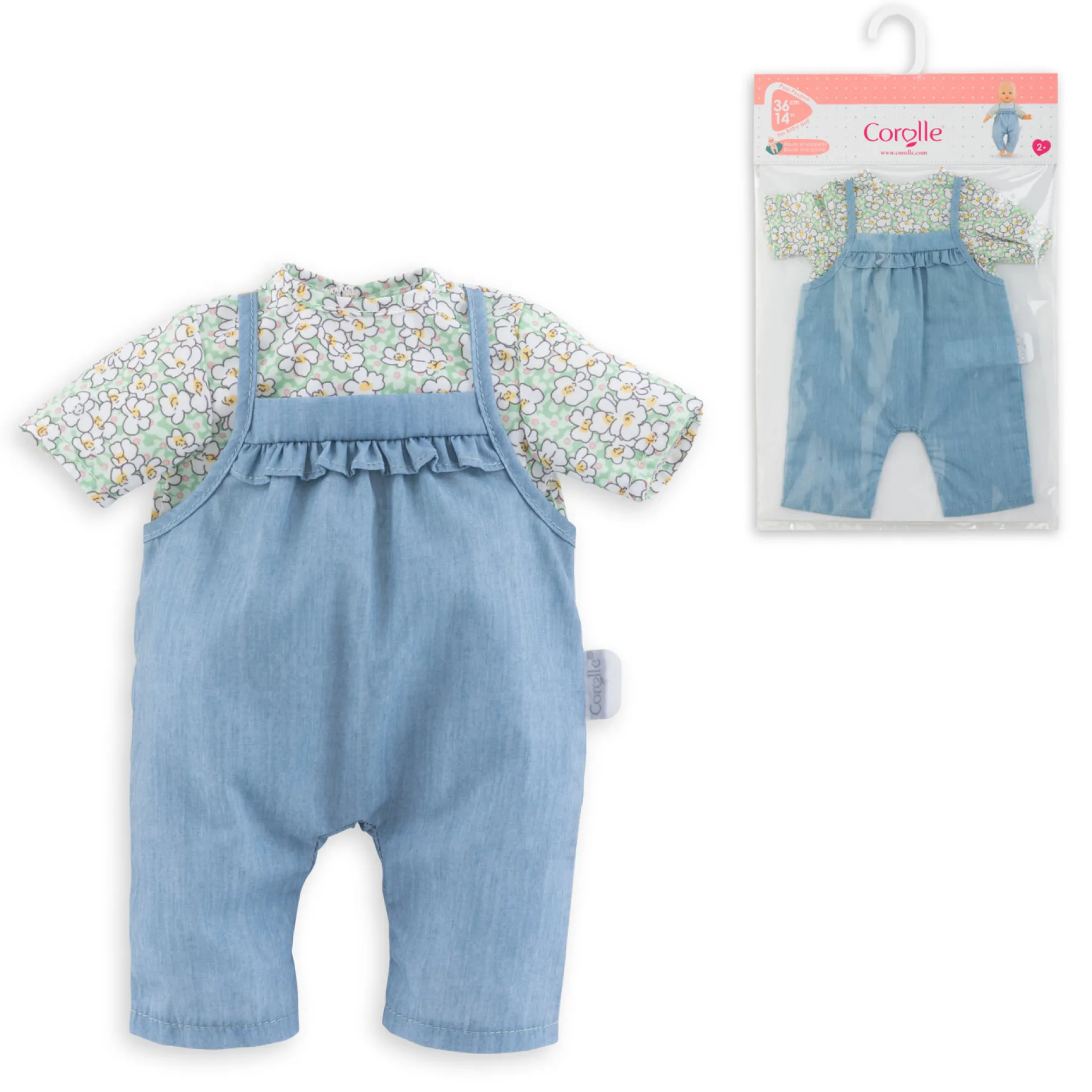 Corolle Blouse et Salopette pour poupon 36 cm Clearance