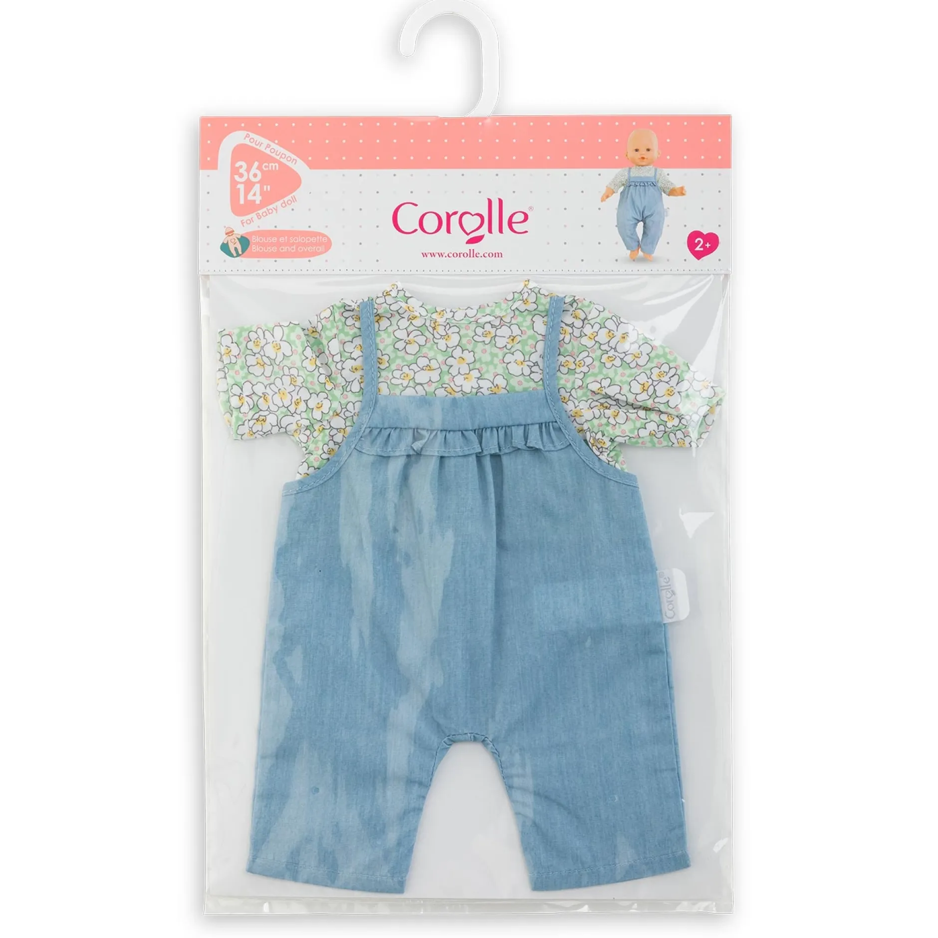 Corolle Blouse et Salopette pour poupon 36 cm Clearance