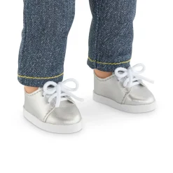 Corolle Chaussures Argentées pour poupée ma Clearance