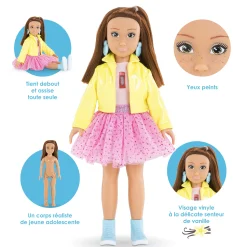Corolle Coffret Poupée Girls Zoé Fashion Week Londres Sale