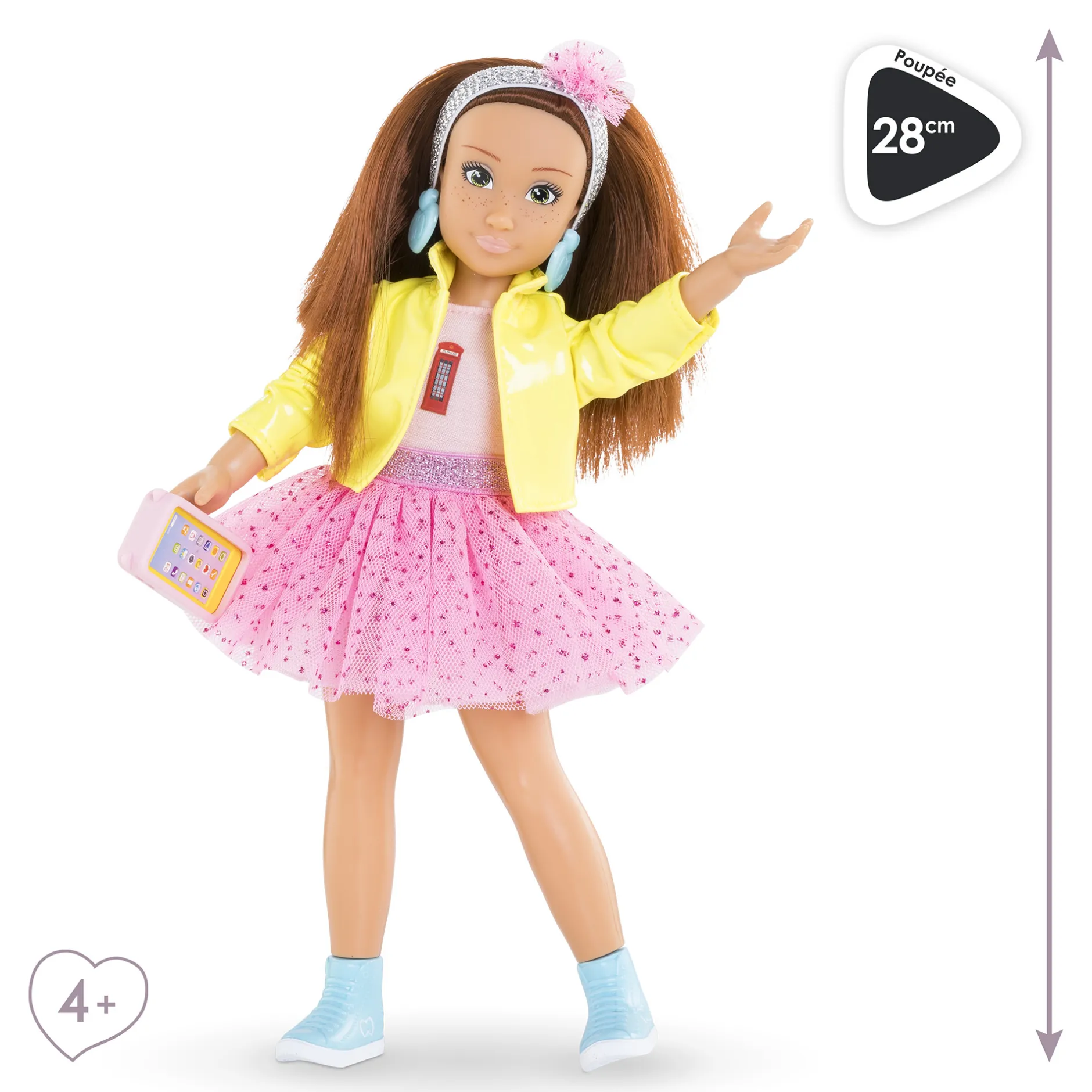 Corolle Coffret Poupée Girls Zoé Fashion Week Londres Sale