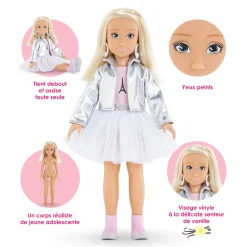 Corolle Coffret Poupée Girls Valentine Fashion Week Paris