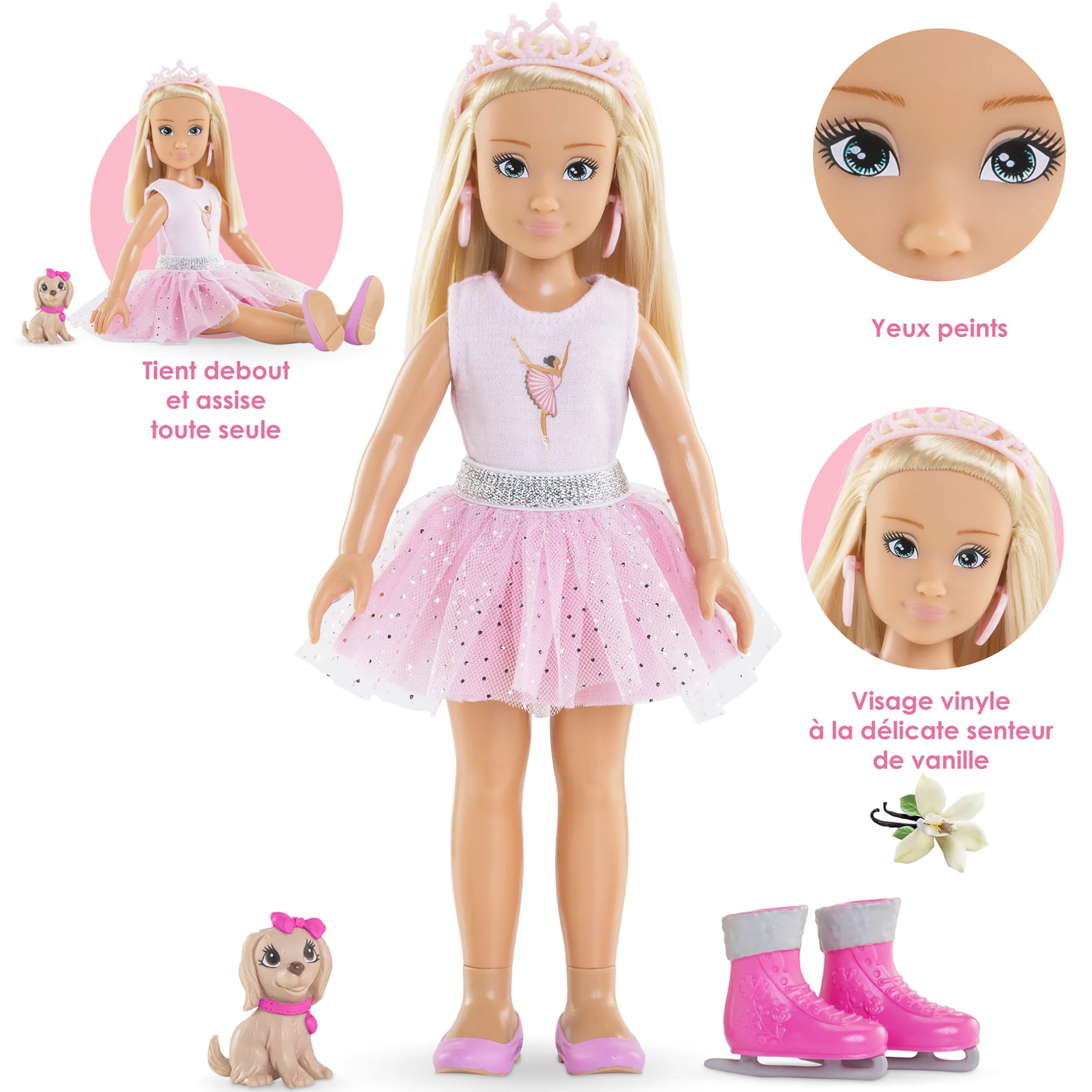 Corolle Coffret Poupée Girls Valentine Ballerine Best