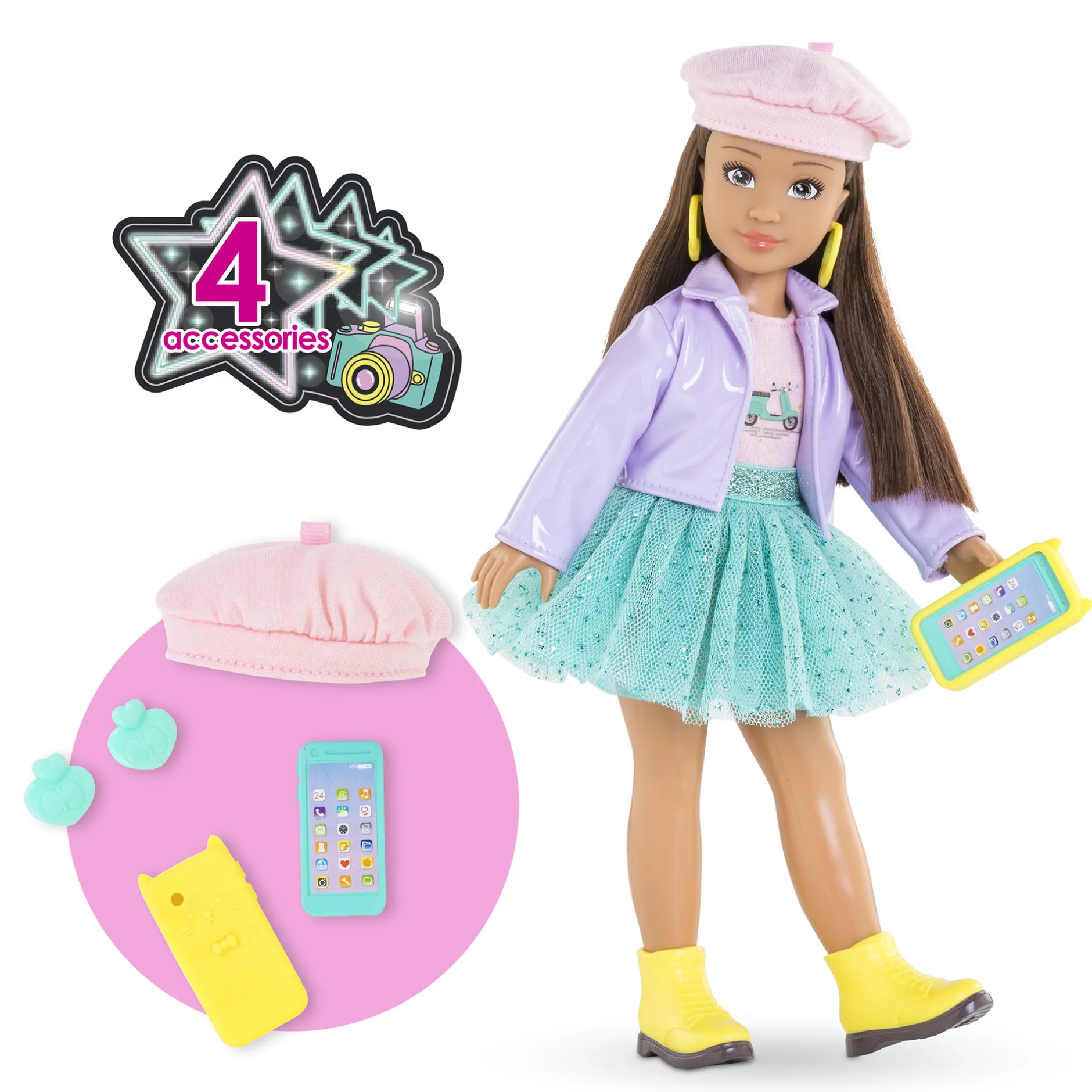 Corolle Coffret Poupée Girls Luna Fashion Week Milan Discount