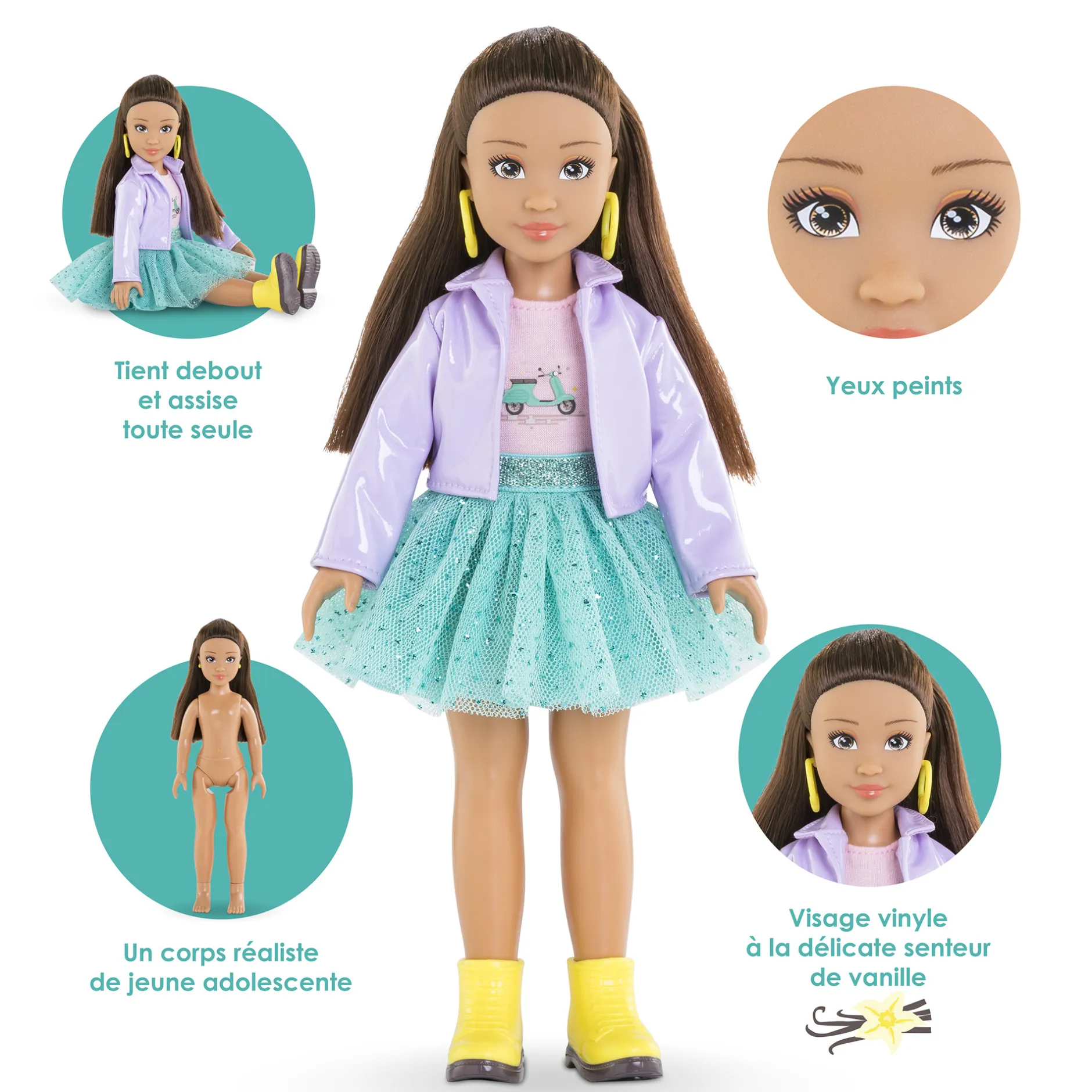 Corolle Coffret Poupée Girls Luna Fashion Week Milan Discount