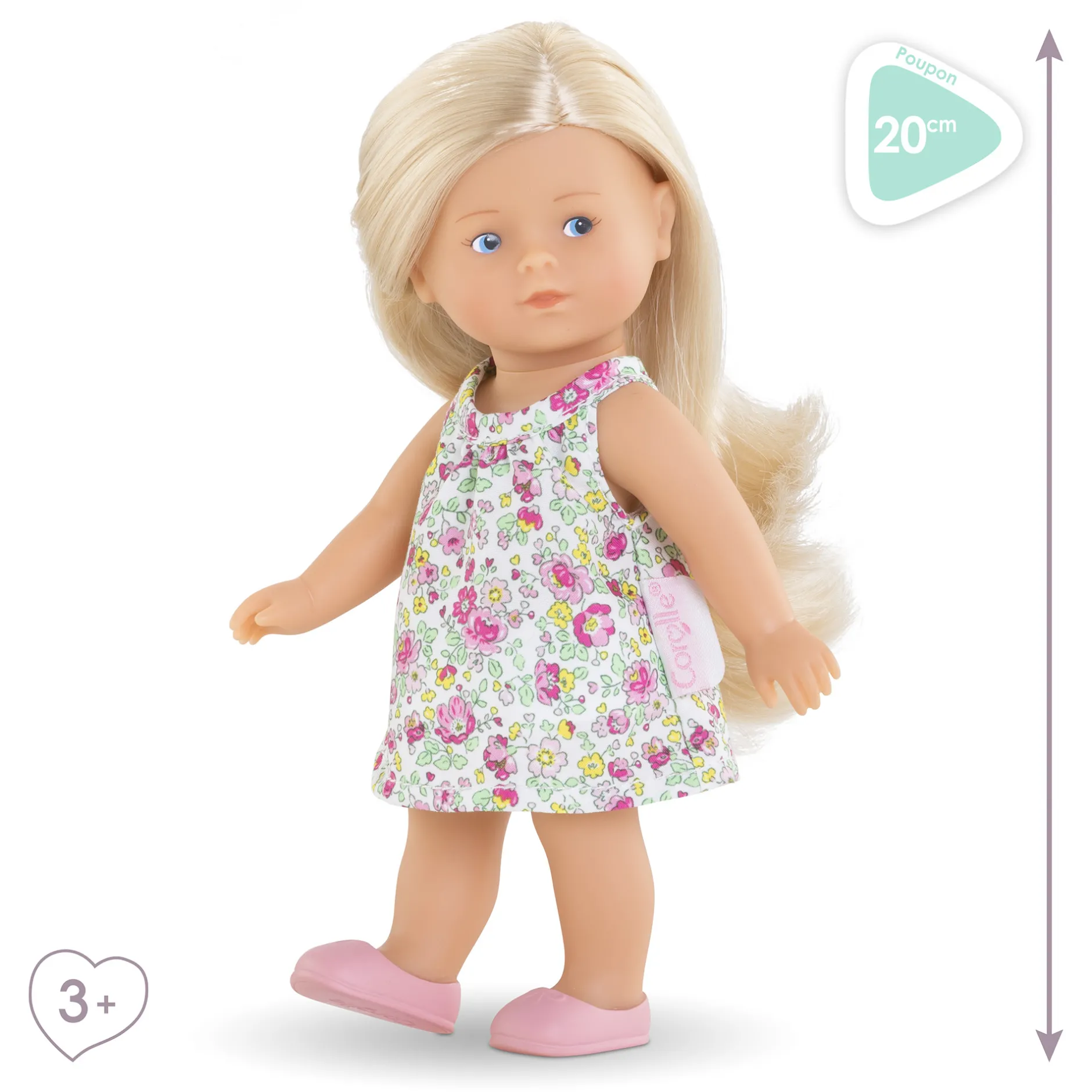 Corolle Coffret Poupée Mini Corolline Mini Monde de Rosy Hot