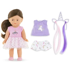 Corolle Coffret Poupée Mini Corolline Romy Licorne Outlet