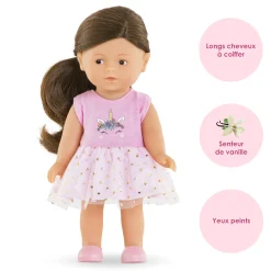 Corolle Coffret Poupée Mini Corolline Romy Licorne Outlet