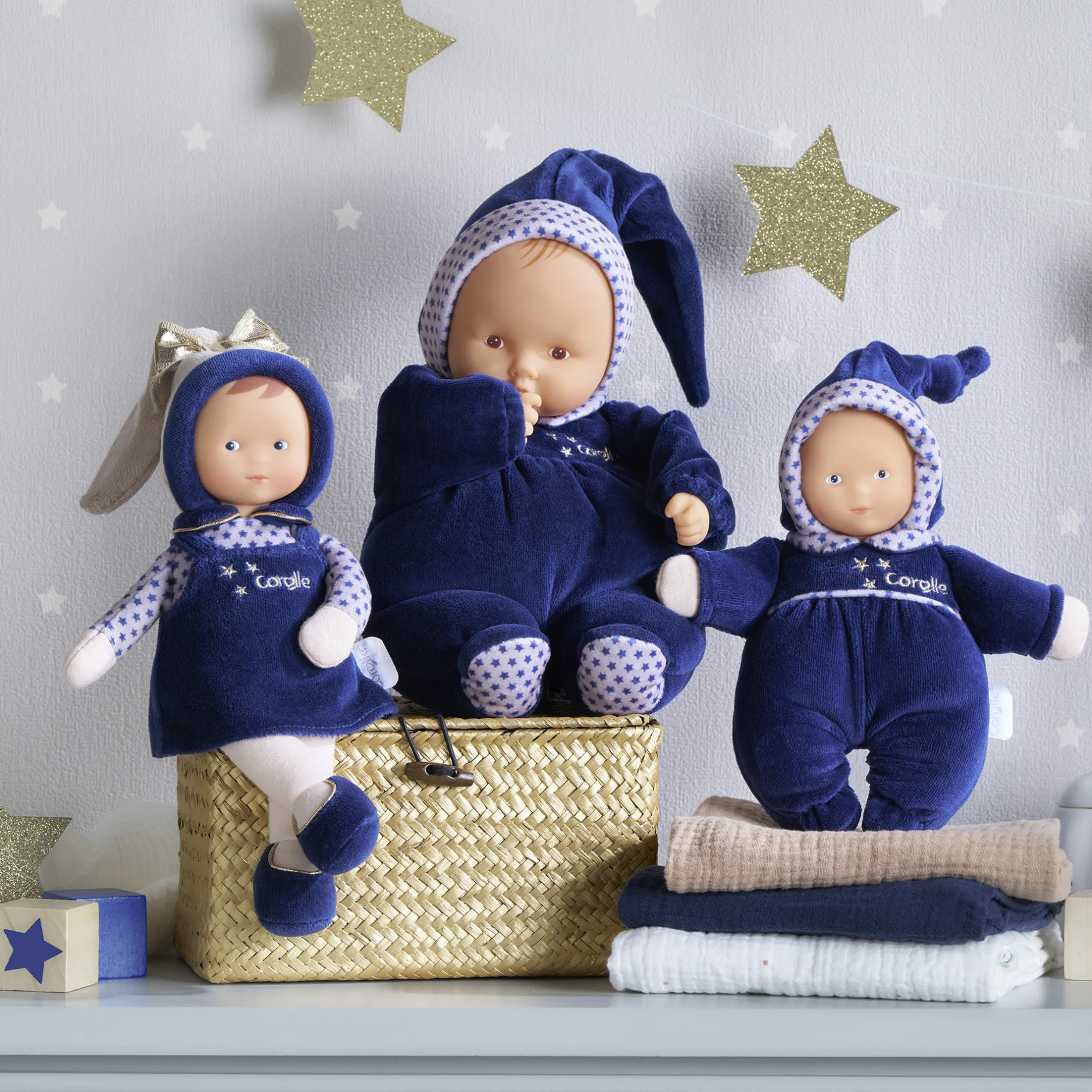 Corolle Doudou Babidoux Marine Rêves d'Étoiles Best
