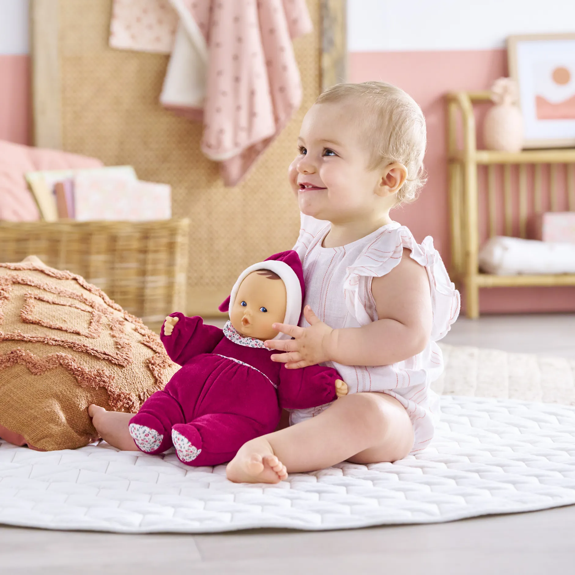 Corolle Doudou Babipouce Rose Grenadine Discount