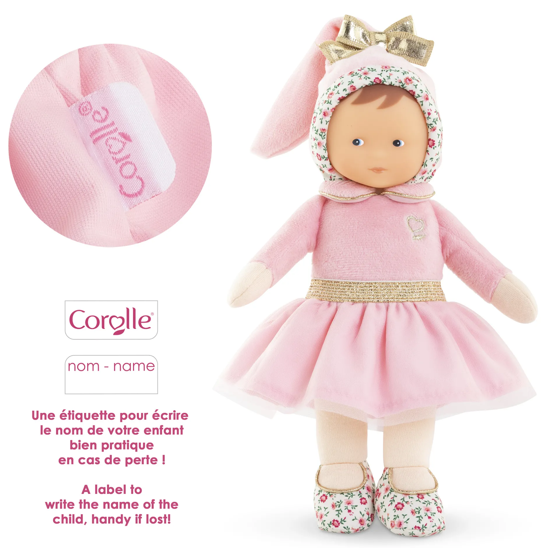 Corolle Doudou Miss Ballerine Rose Grenadine Sale
