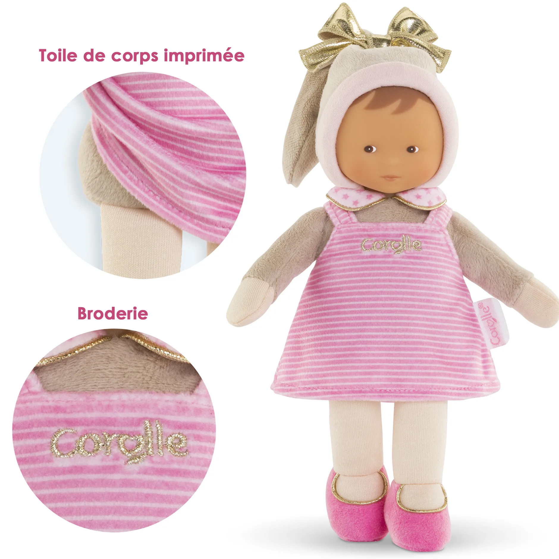 Corolle Doudou Miss Rayée Rêves d'Étoiles Clearance