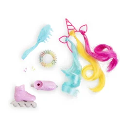 Corolle Ensemble Accessoires Coiffure Arc-en-ciel pour poupée Girls