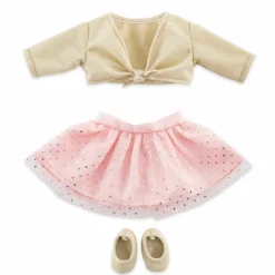 Corolle Ensemble cours de danse Rose et Or pour poupée ma Hot