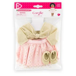 Corolle Ensemble cours de danse Rose et Or pour poupée ma Hot