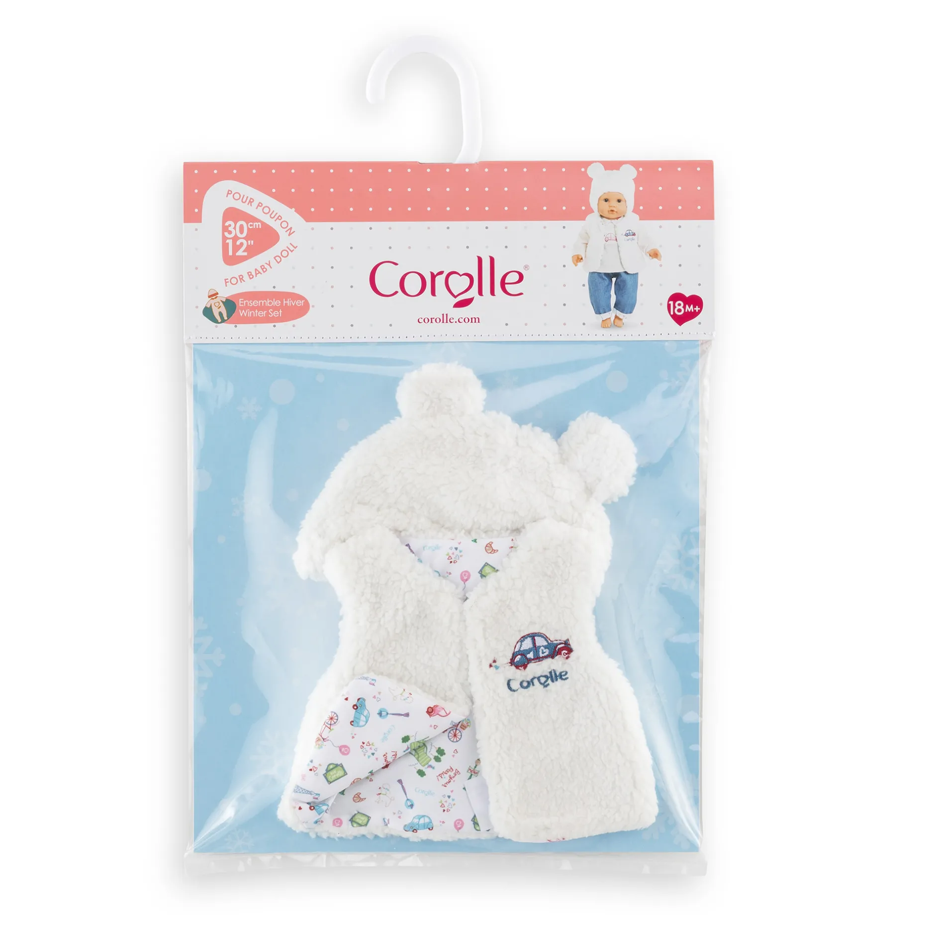 Corolle Ensemble Hiver Week-end à Paris pour poupon 30 cm