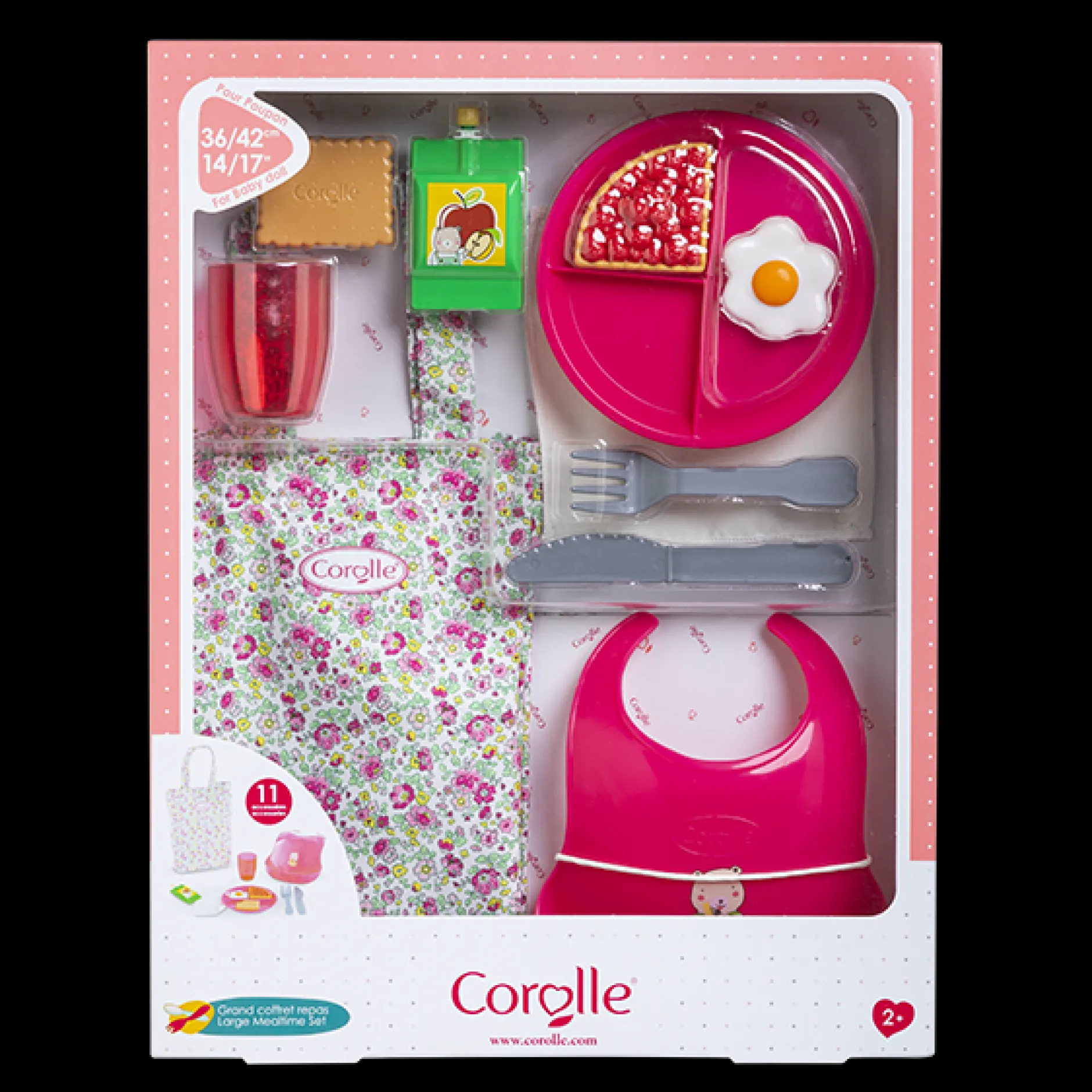 Corolle Grand coffret repas pour poupon 36/42 cm Hot