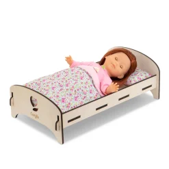 Corolle Lit en Bois pour poupon 30 et 36 cm Outlet