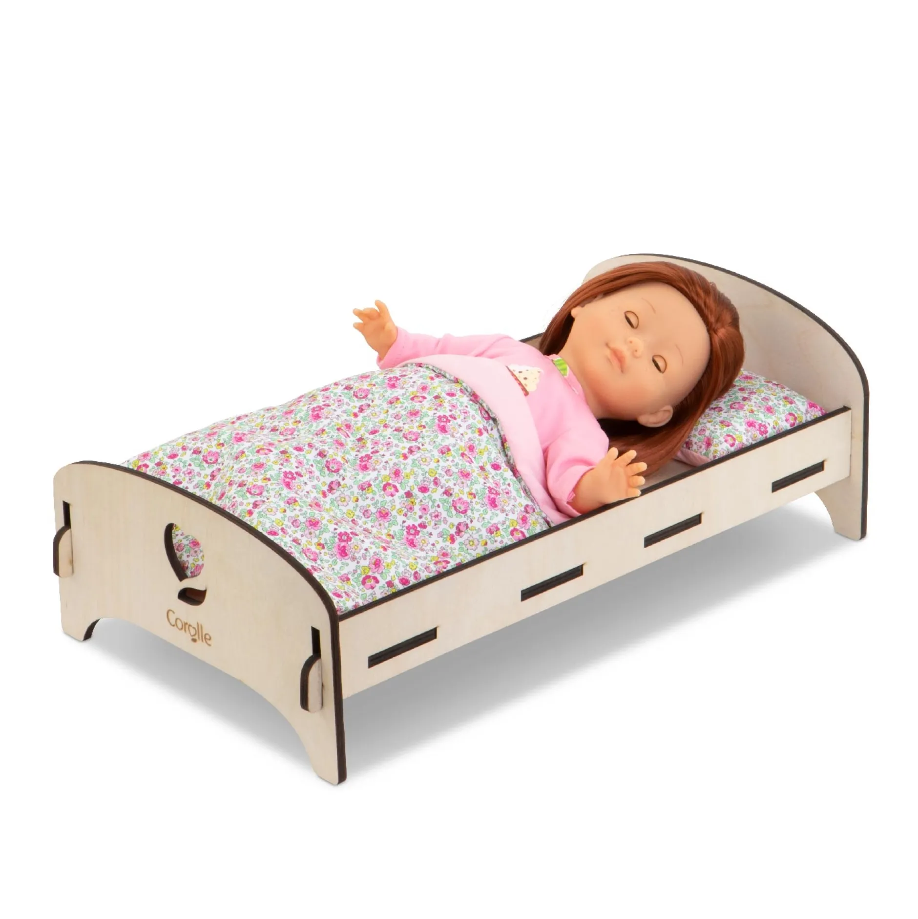 Corolle Lit en Bois pour poupon 30 et 36 cm Outlet