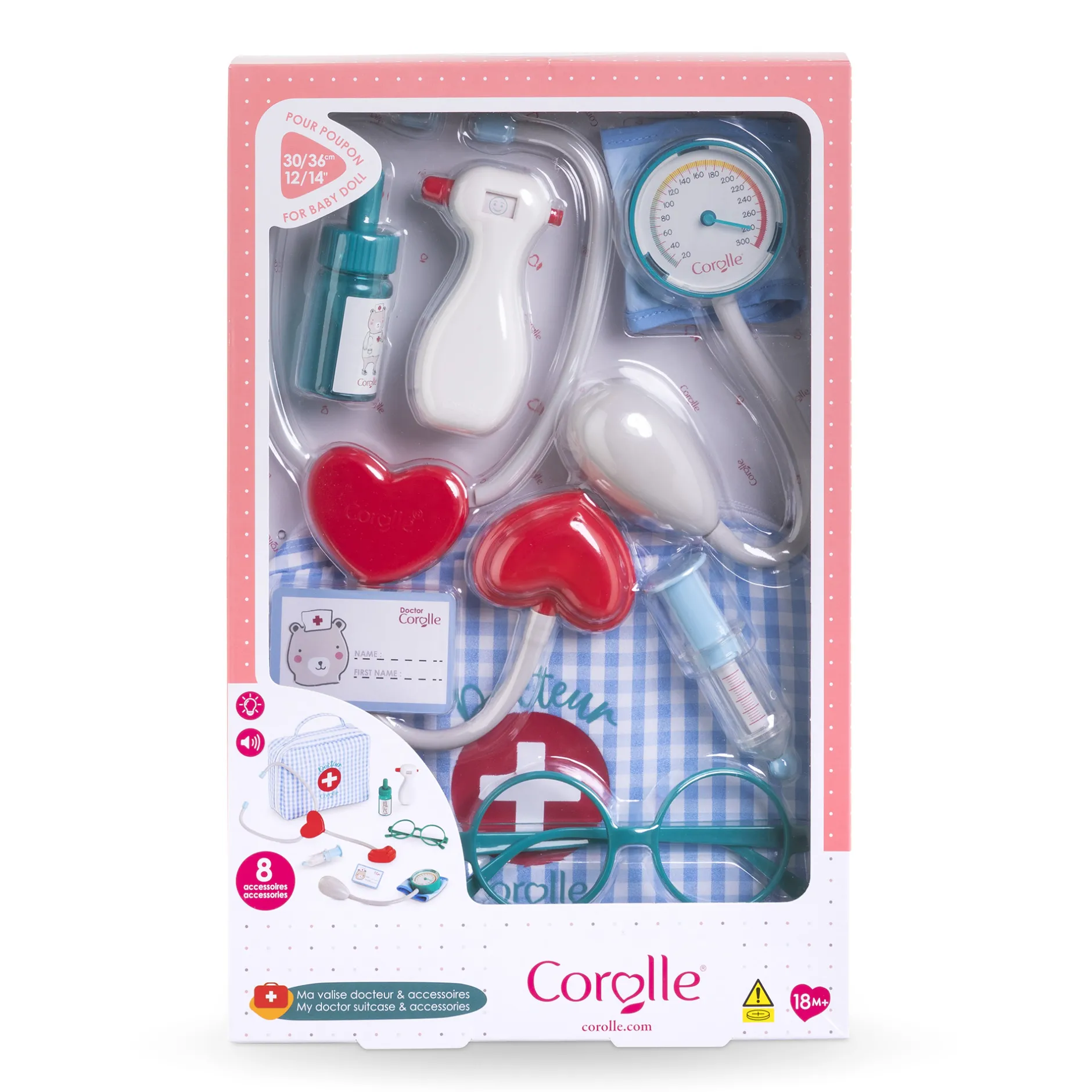 Corolle Ma Valise Docteur et Accessoires pour poupon Outlet
