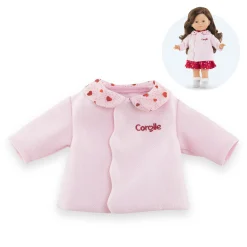 Corolle Manteau Pétales de Cœurs pour poupée ma Discount