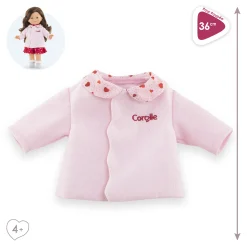 Corolle Manteau Pétales de Cœurs pour poupée ma Discount