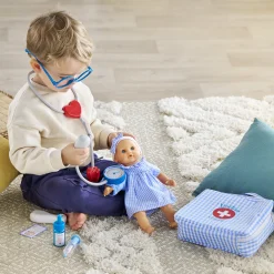 Corolle Mon Bébé Calin Margaux en Fêtes et Valise Docteur New