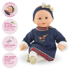 Corolle Mon Bébé Calin Margaux en Fêtes et Valise Docteur New