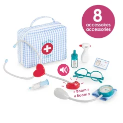 Corolle Mon Bébé Calin Margaux en Fêtes et Valise Docteur New
