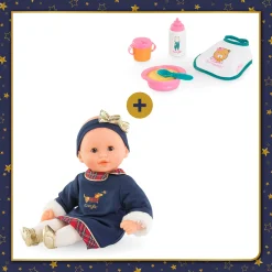 Corolle Mon Bébé Calin Margaux en Fêtes et Coffret Repas Online