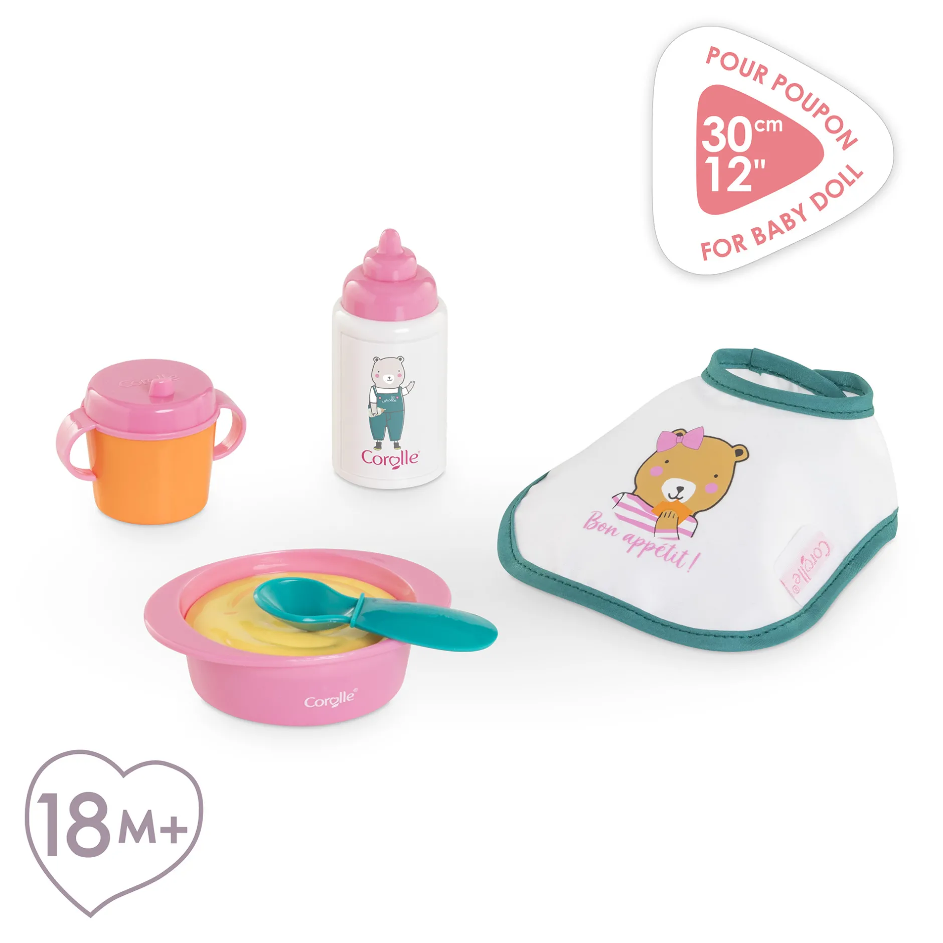 Corolle Mon Bébé Calin Margaux en Fêtes et Coffret Repas Online