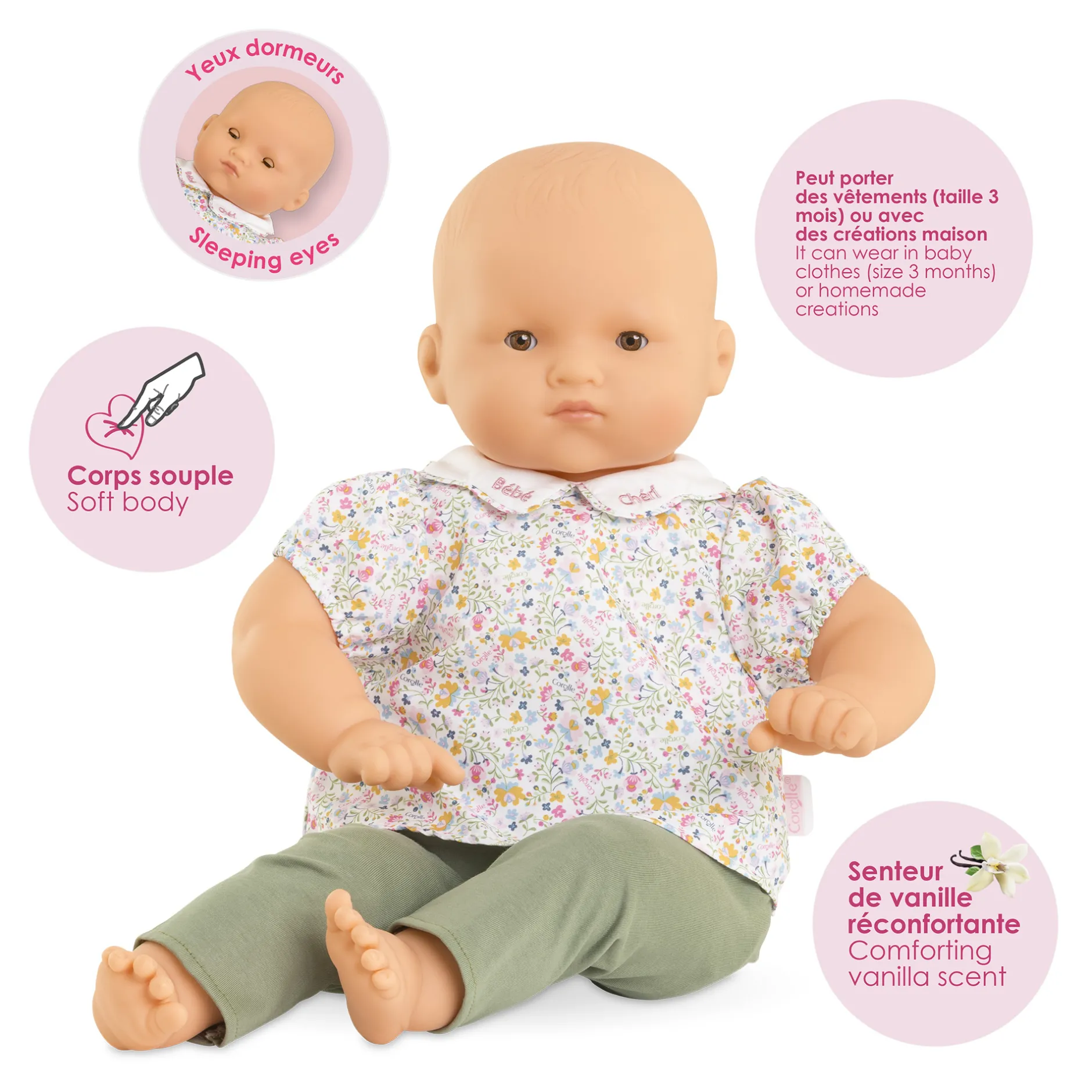 Corolle Mon Grand Poupon Bébé Chéri Clearance