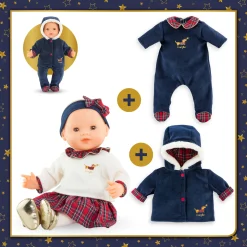 Corolle Mon Grand Poupon Suzanne et Vêtements en Fêtes Hot