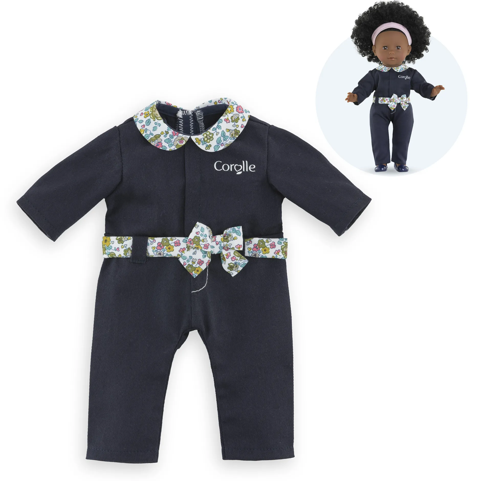 Corolle Pauline en Bleu Marine