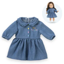 Corolle Pénélope en Robe Denim et Baskets Hot