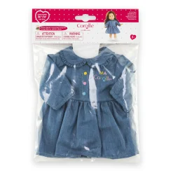 Corolle Pénélope en Robe Denim et Baskets Hot