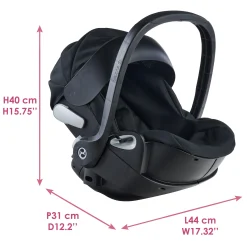Corolle Porte-Poupon Cybex 2 en 1 noir pour poupon 36 et 42 cm Clearance
