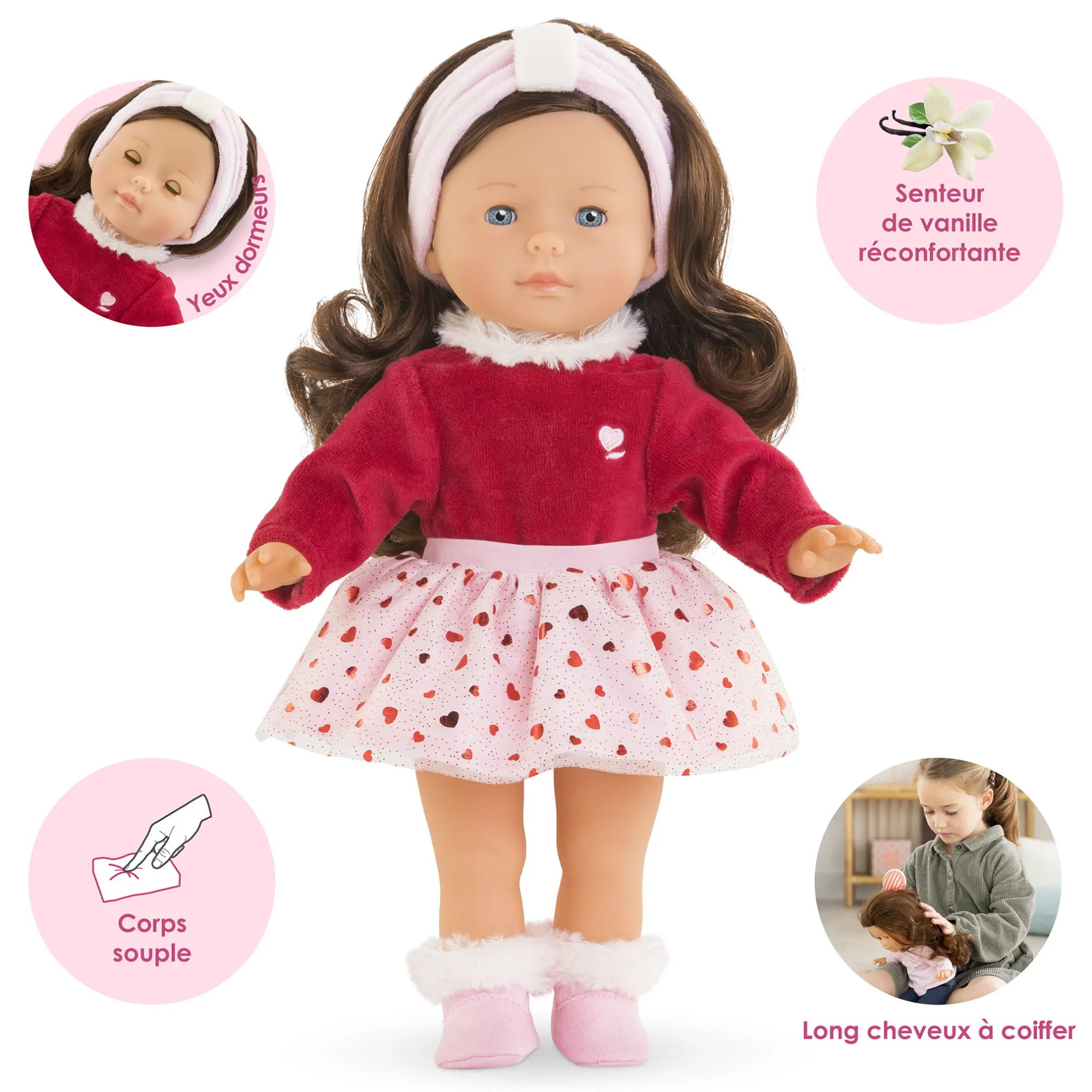 Corolle Poupée ma Perle Pétales de Cœurs Outlet