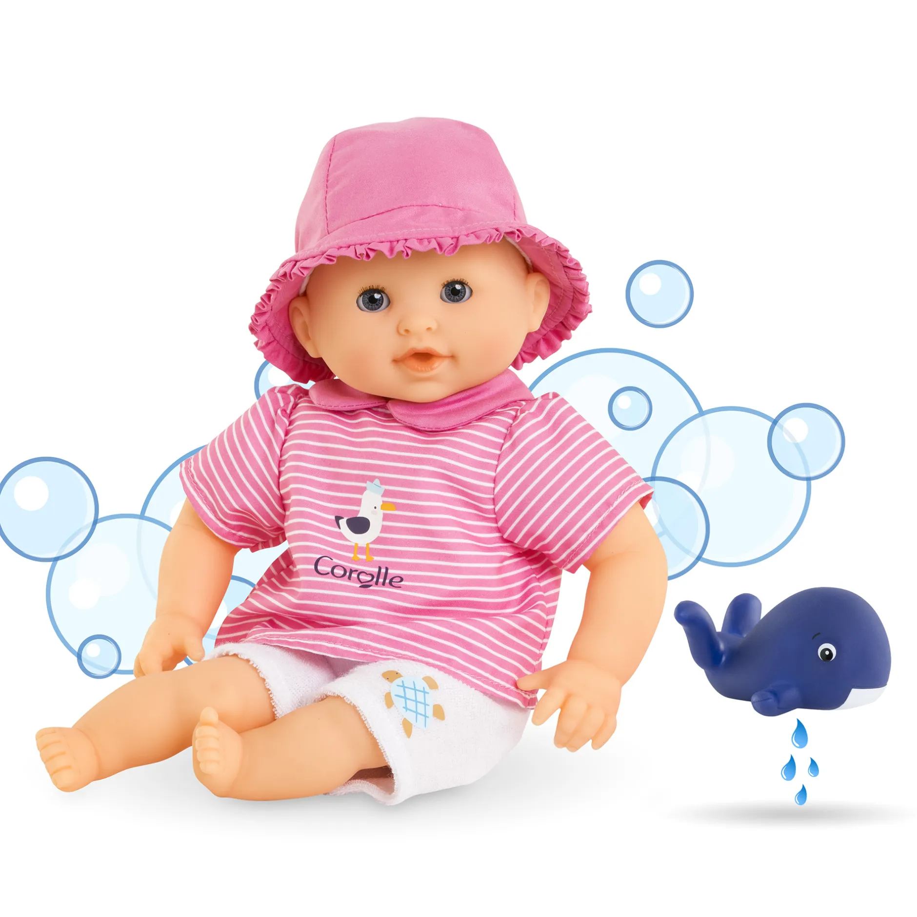 Corolle Poupon Bébé Bain Océane - Baleine Outlet