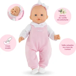 Corolle Poupon Lise et Porte-Bébé Discount