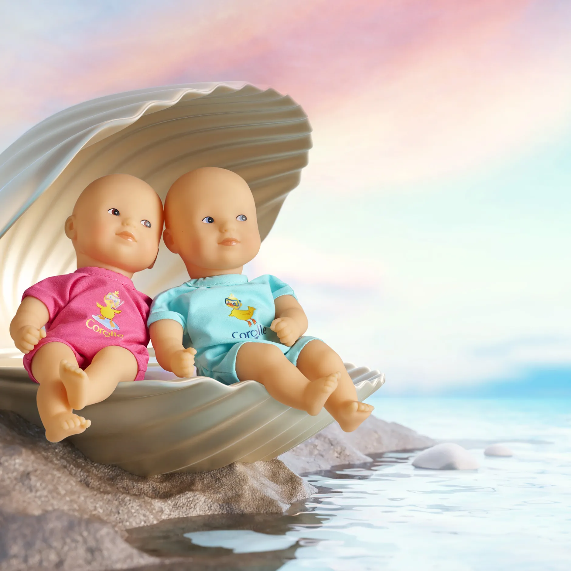 Corolle Poupon Mini Bain Bleu Outlet