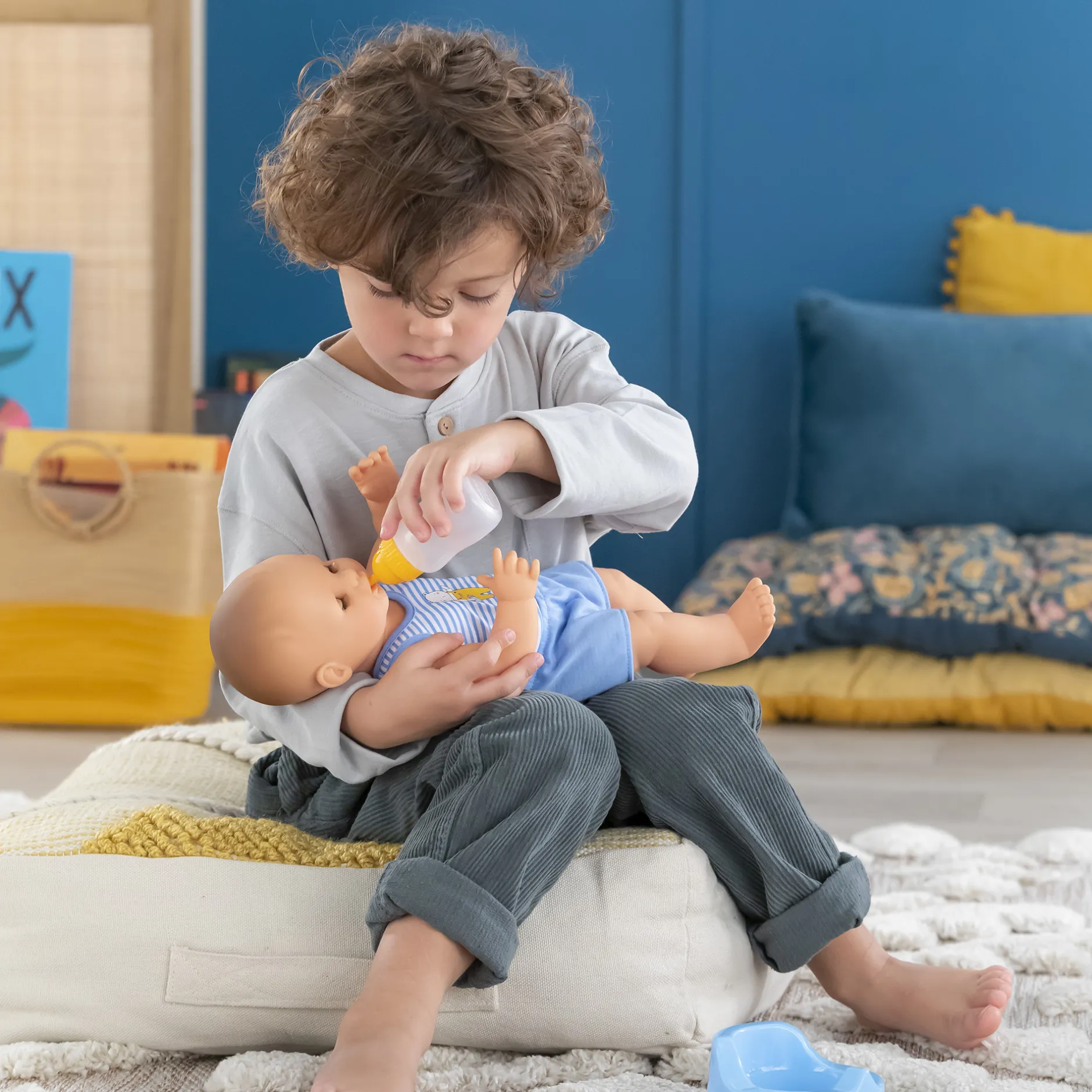 Corolle Poupon Paul fait pipi New