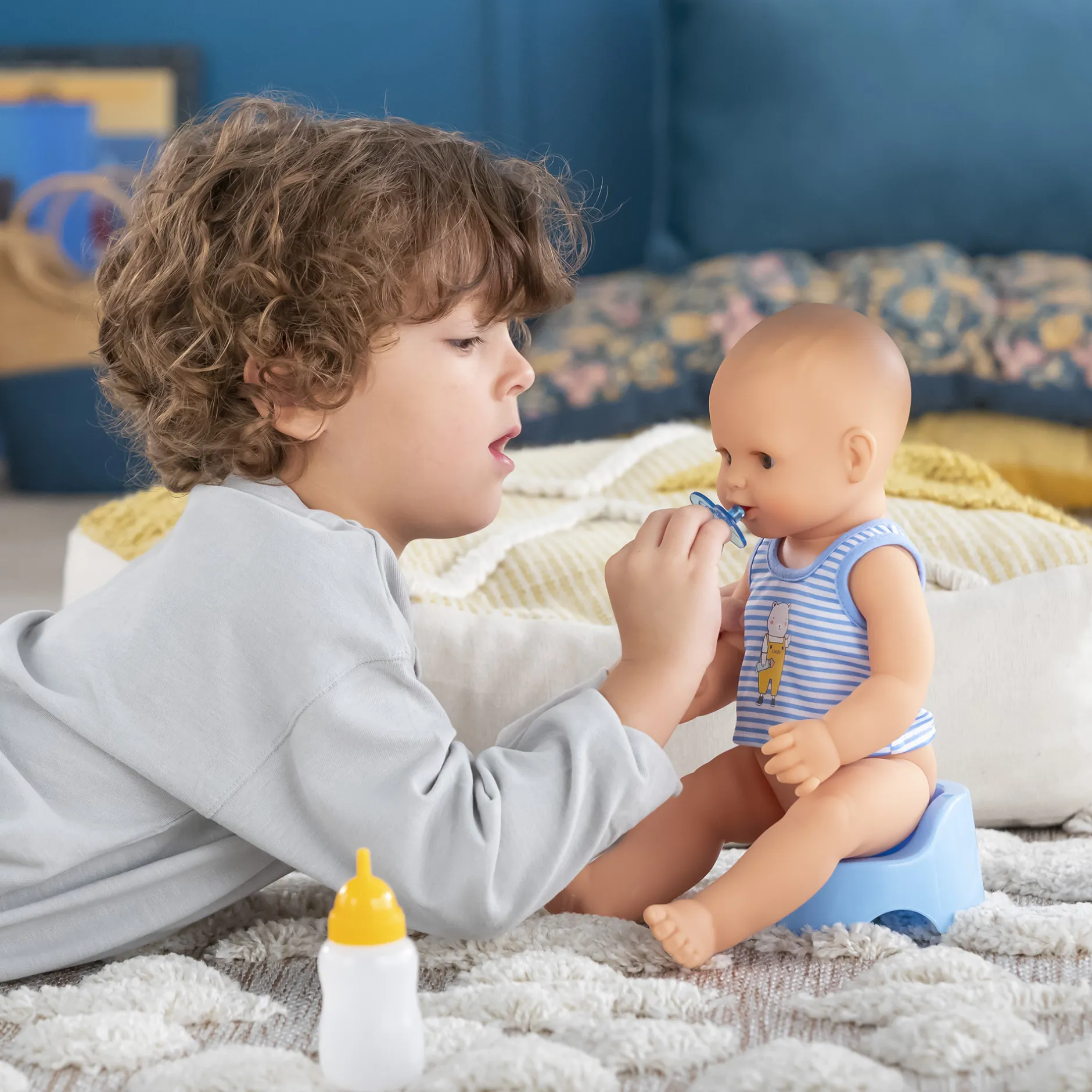 Corolle Poupon Paul fait pipi New