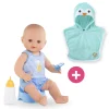 Corolle Poupon Paul fait pipi et Cape de Bain Pingouin Clearance