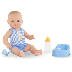 Corolle Poupon Paul fait pipi et Cape de Bain Pingouin Clearance