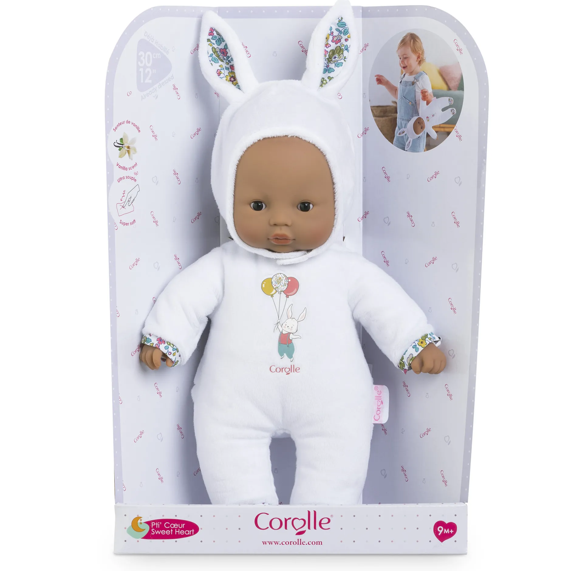 Corolle Poupon Pti'Cœur Lapin Blanc Best