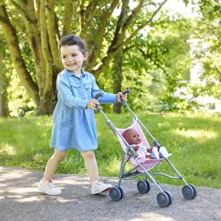 Corolle Poussette Canne Rose pour poupon 36/42/52 cm Sale